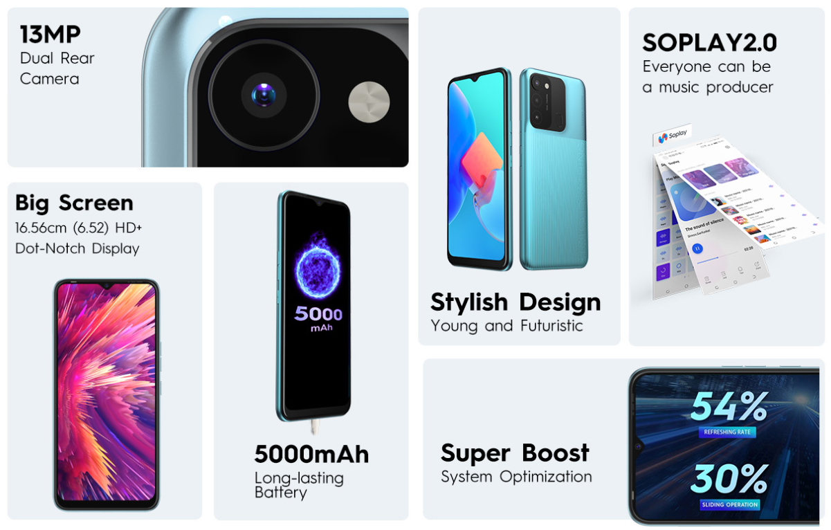 Tecno Spark GO 2022 - Salhicom